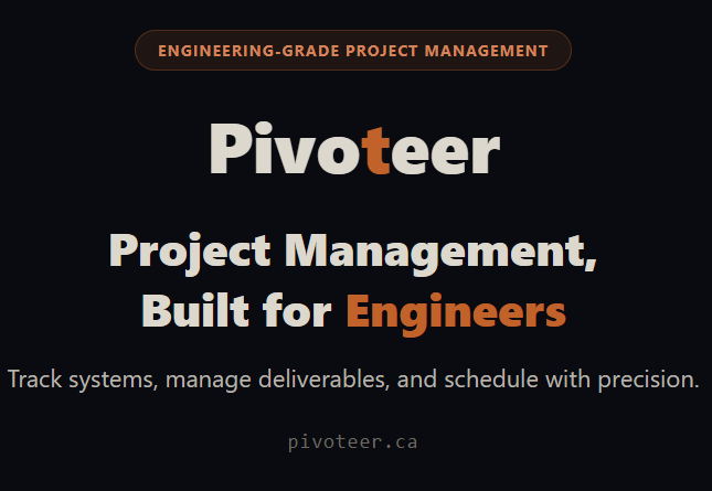 I'm building a project planner around systems, components and Gantt charts